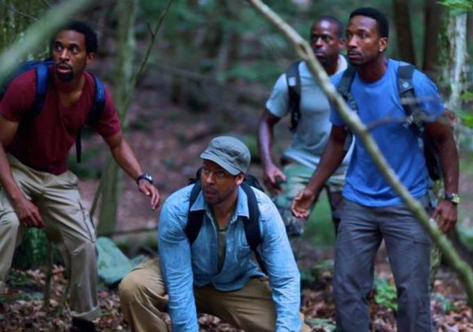 black men in the woods