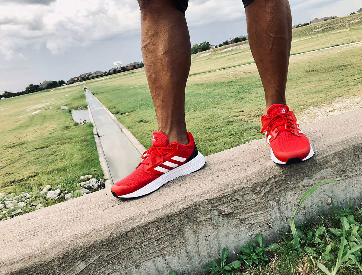 Adidas shoes red